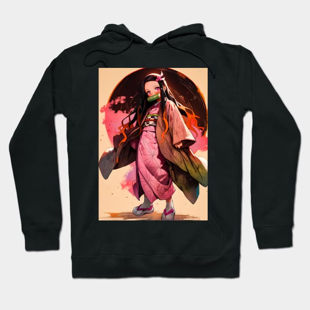 Demon Slayer - Nezuko - #001 Hoodie by diegosilva.arts